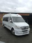 Mercedes Sprinter W906 2006–2018 гг. Накладка на передний бампер с 4 фарами (2006-2013) фото 5