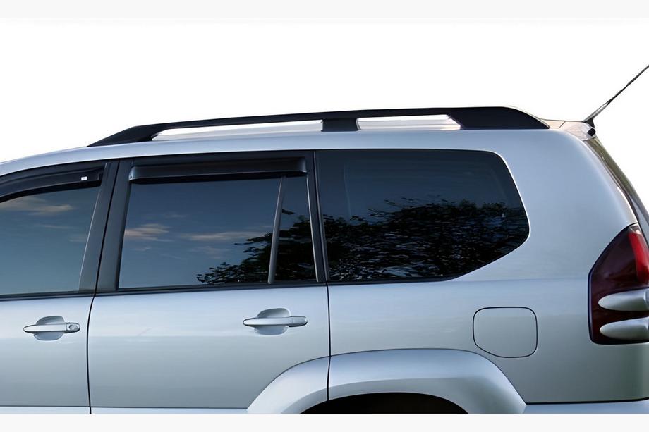 Toyota Land Cruiser Prado 120 2002-2009 гг. Рейлинги Оригинальный Дизайн (2 шт) Image