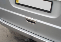 Mercedes Vito W639 2004-2014 гг. Накладка на заднюю ручку (нержавейка) фото 2