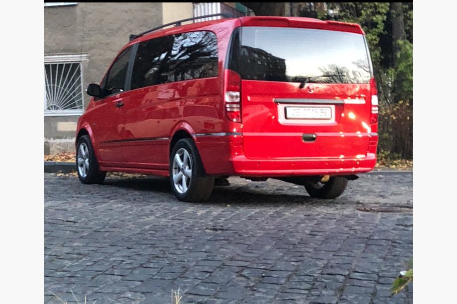 Mercedes Vito W639 2004-2014 гг. Задний спойлер Anatomico (грунтованный под покраску) Фото 5