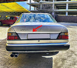 Mercedes E-class W124 1984–1997 гг. Накладка на багажник нержавейка фото 1