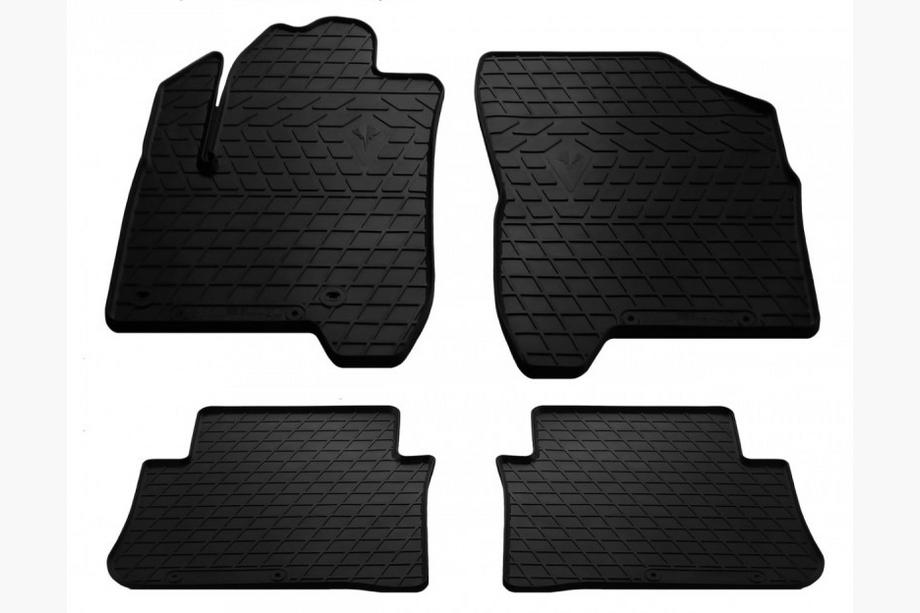 Peugeot 2008 2013-2019 гг. Резиновые коврики (4 шт, Stingray Premium) Image