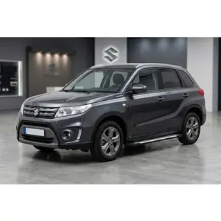 Боковые Подножки Line (2 шт., Алюминий) Suzuki Vitara 2015- гг. фото 1