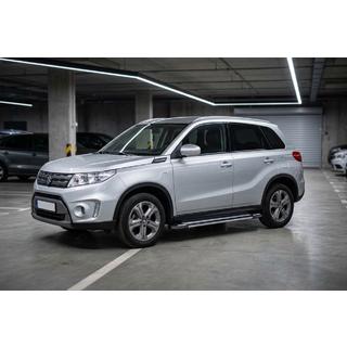 Боковые Подножки Rainbow (2 шт., Алюминий) Suzuki Vitara 2015- гг. фото 1