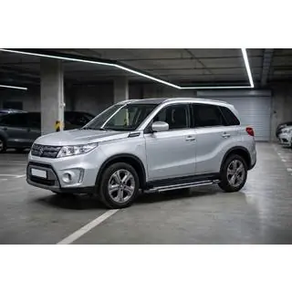 Боковые Подножки Rainbow (2 шт., Алюминий) Suzuki Vitara 2015- гг. фото 1
