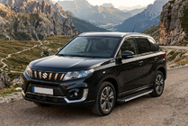 Suzuki Vitara 2015- гг. Боковые Подножки Maya (2 шт., Алюминий) фото 1
