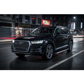 Боковые Подножки Maya (2 шт., Алюминий) Audi Q7 2015–2026 гг. фото 1