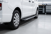 Fiat Talento 2016- гг. Боковые пороги RedLine V1 (2 шт., алюминий) фото 1