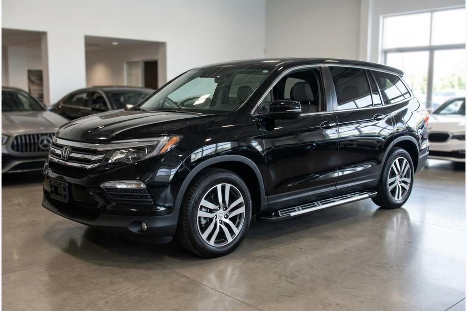 Honda Pilot 2015-2022 гг. Боковые Подножки Sunrise (2 шт., Алюминий) Image