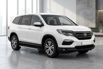 Honda Pilot 2015-2022 гг. Боковые Подножки Duru (2 шт., Алюминий) фото 1