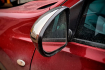 Nissan Qashqai 2007-2010 гг. Накладки на зеркала (2 шт, Нержавеющая сталь) фото 8