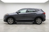 Hyundai Tucson TL 2016-2021 гг. Боковые Подножки Allmond Black (2 шт., Алюминий) фото 1