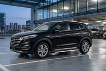 Hyundai Tucson TL 2016-2021 гг. Боковые Подножки Maya (2 шт., Алюминий) фото 1