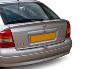 Opel Astra G classic 1998-2012 гг. Накладка на багажник нержавейка OmsaLine - Итальянская Нержавейка фото 1