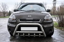 Kia Soul II 2013-2018 гг. Кенгурятник (нерж) фото 1