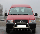 Citroen Jumpy 1996-2007 гг. Кенгурятник WT003 (нержавейка) фото 1