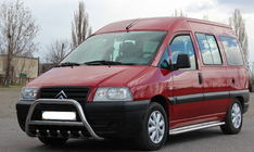 Citroen Jumpy 1996-2007 гг. Кенгурятник WT003 (нержавейка) фото 3