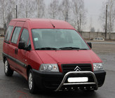 Citroen Jumpy 1996-2007 гг. Кенгурятник WT003 (нержавейка) фото 2