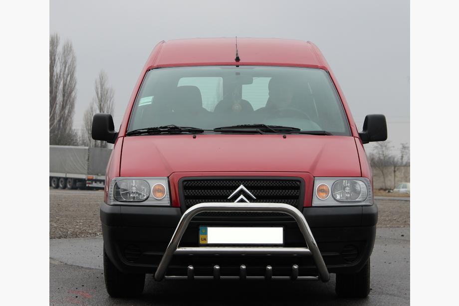 Citroen Jumpy 1996-2007 гг. Кенгурятник WT003 (нержавейка) Image