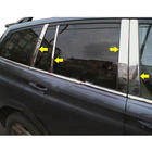 SsangYong Kyron 2005-2014 гг. Накладки на стойки из нержавеющей стали фото 1