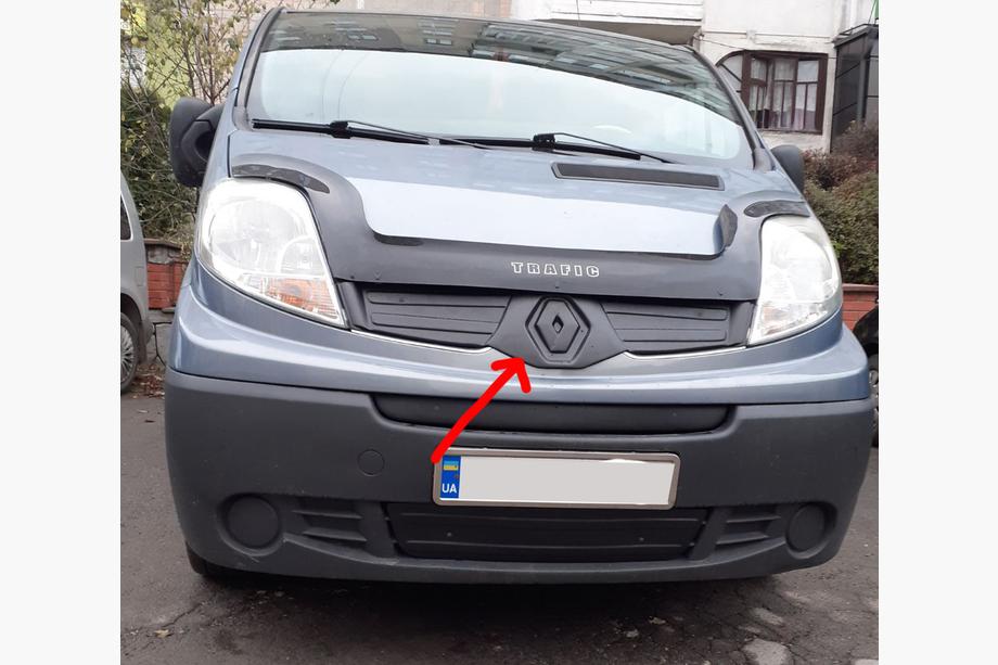 Renault Trafic 2001–2015 гг. Зимняя накладка на решетку радиатора Image