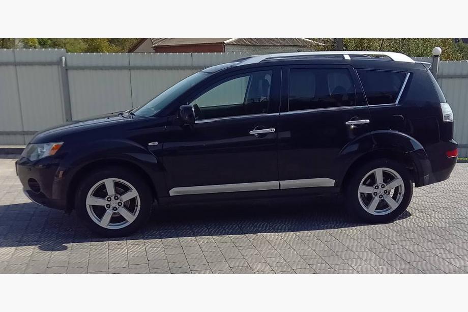 Mitsubishi Outlander 2006-2012 гг. Окантовка окон нержавейка (8 шт) Image