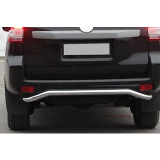 Задняя дуга AK008 (нержавейка) Toyota Land Cruiser Prado 150 2009-2023 гг. фото 1