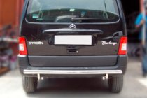 Citroen Berlingo 1996-2008 гг. Задняя защита (нержавейка) фото 1