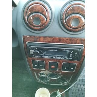 Накладки на панель приборов (Вариант 2) Renault Logan MCV 2005-2013 гг. фото 4