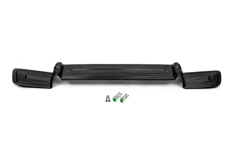 Volkswagen T5 Transporter 2003-2010 гг. Нижняя накладка на решетку радиатора (полная) Матовый с Утеплителем Фото 4
