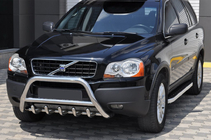 Volvo XC90 2002-2014 гг. Кенгурятник WT003 (нержавейка) фото 1