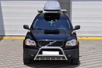 Volvo XC90 2002-2014 гг. Кенгурятник WT003 (нержавейка) фото 6