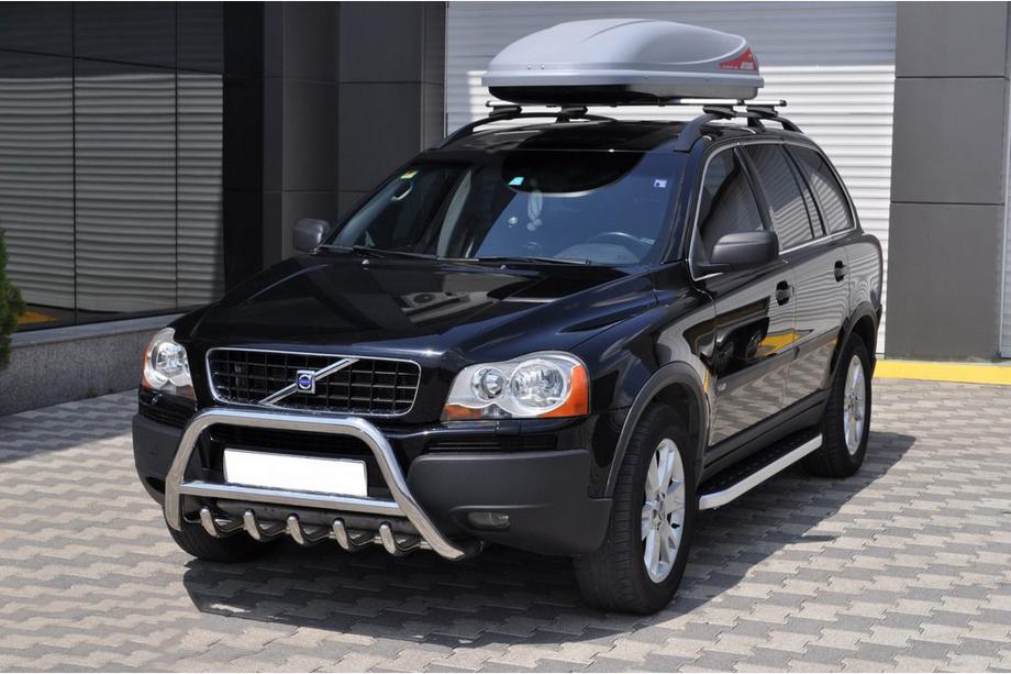 Volvo XC90 2002-2014 гг. Кенгурятник WT003 (нержавейка) Фото 7