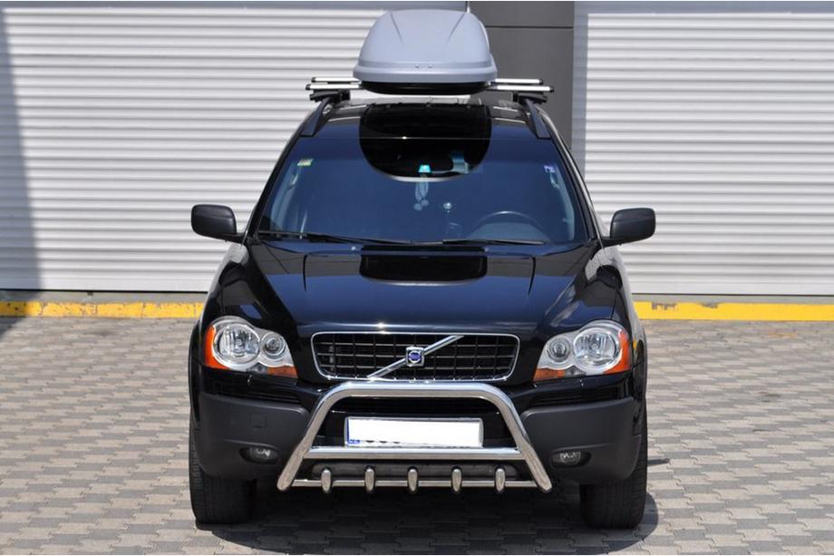 Volvo XC90 2002-2014 гг. Кенгурятник WT003 (нержавейка) Фото 6