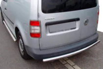 Volkswagen Caddy 2004-2010 гг. Задняя дуга (1 шт, нержавейка) фото 2