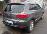 Volkswagen Tiguan 2007-2016 гг. Накладка на багажник нержавейка фото 4