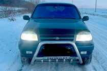 Chevrolet Niva 1998-2020 гг. Кенгурятник WT004 Нержавейка фото 1