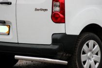 Citroen Berlingo 2008-2018 гг. Задние Углы AK003 (Нержавейка) фото 2