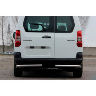 Задние углы AK-003 (нерж. сталь) Peugeot Partner Tepee 2008-2018 гг. фото 1