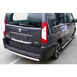 Задняя дуга AK002 (нерж. сталь) Peugeot Expert 2007-2016 гг. фото 3