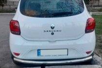 Renault Sandero 2013-2022 гг. Задняя дуга AK002 (нержавейка) фото 2