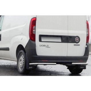 Задние Углы AK003 (Нержавейка) Fiat Doblo II 2010-2022 гг. фото 1