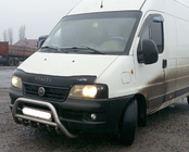 Citroen Jumper 1995-2006 гг. Кенгурятник WT003 (нержавейка) 60 мм фото 1