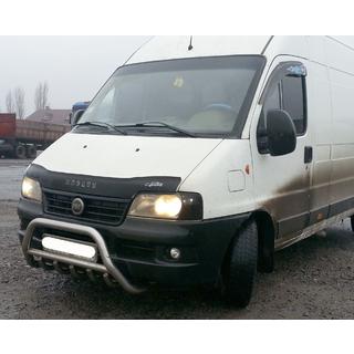 Кенгурятник WT003 (нержавейка) Citroen Jumper 1995-2006 гг. фото 1