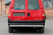 Fiat Scudo 1996-2007 гг. Задняя дуга AK002 (нержавейка) фото 1