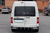 Ford Connect 2002–2006 гг. Задняя дуга AK-design (нержавейка) фото 3