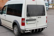 Ford Connect 2010-2013 гг. Задняя дуга AK-design (нержавейка) фото 1