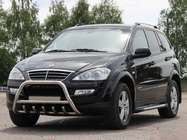 SsangYong Action 2005-2018 гг. Кенгурятник WT003 (нержавейка) фото 3