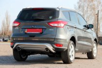Ford Kuga 2008-2013 гг. Задняя дуга AK007 (нерж сталь) фото 2