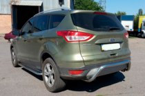 Ford Kuga 2008-2013 гг. Задняя дуга AK007 (нерж сталь) фото 5
